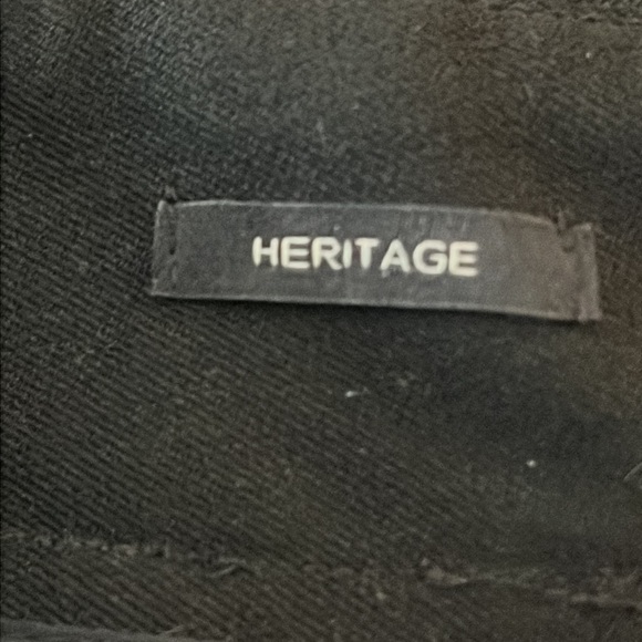 Talbots black flat front side zip mid rise pants women’s slacks Sz 12 L - Picture 6 of 7